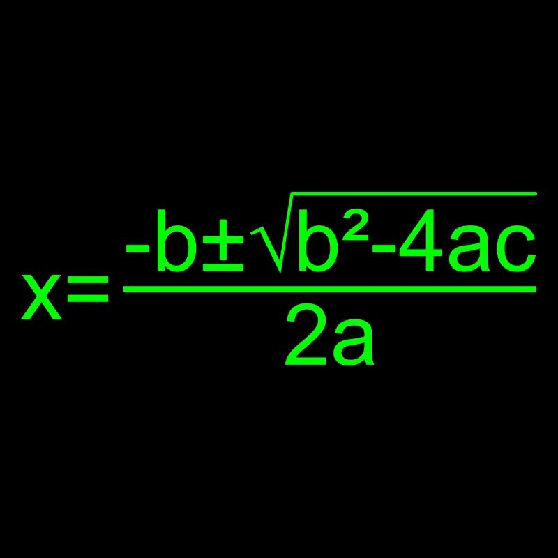 Quadratic Formula for Math class 3