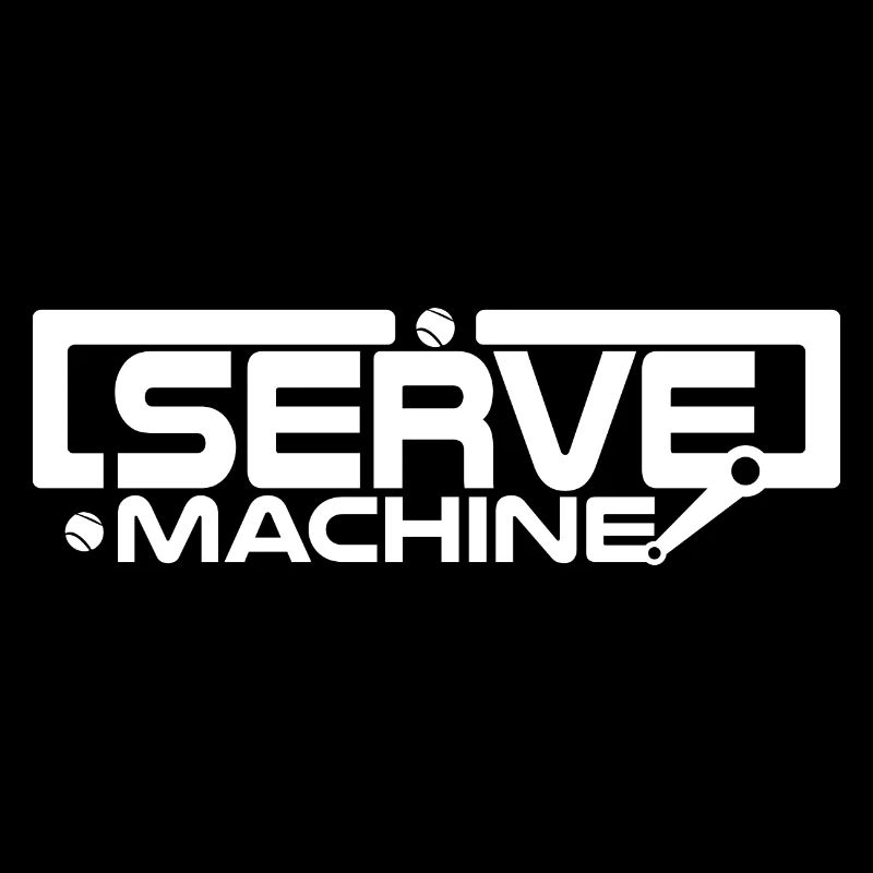 serve machine blanc