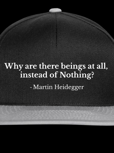 Heidegger Zitat Tee