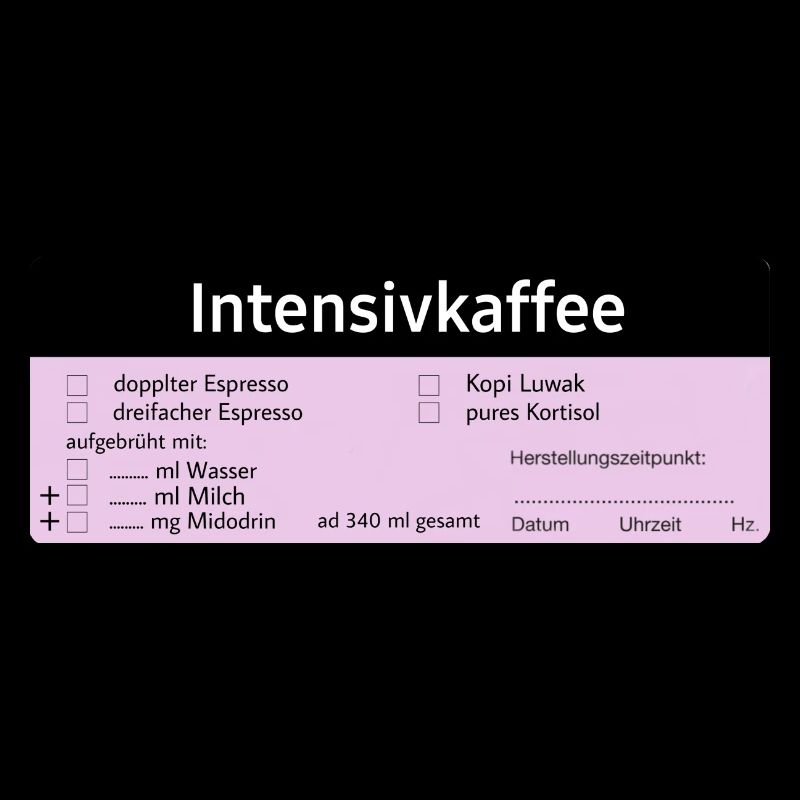 Intensivkaffee