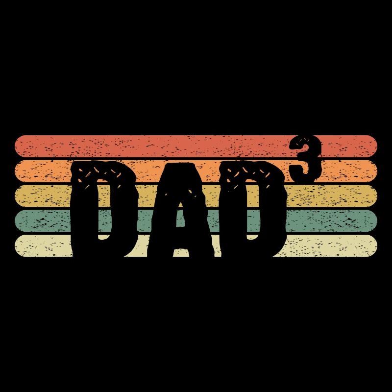 Vater von 3 Kindern oder Dad Cubed