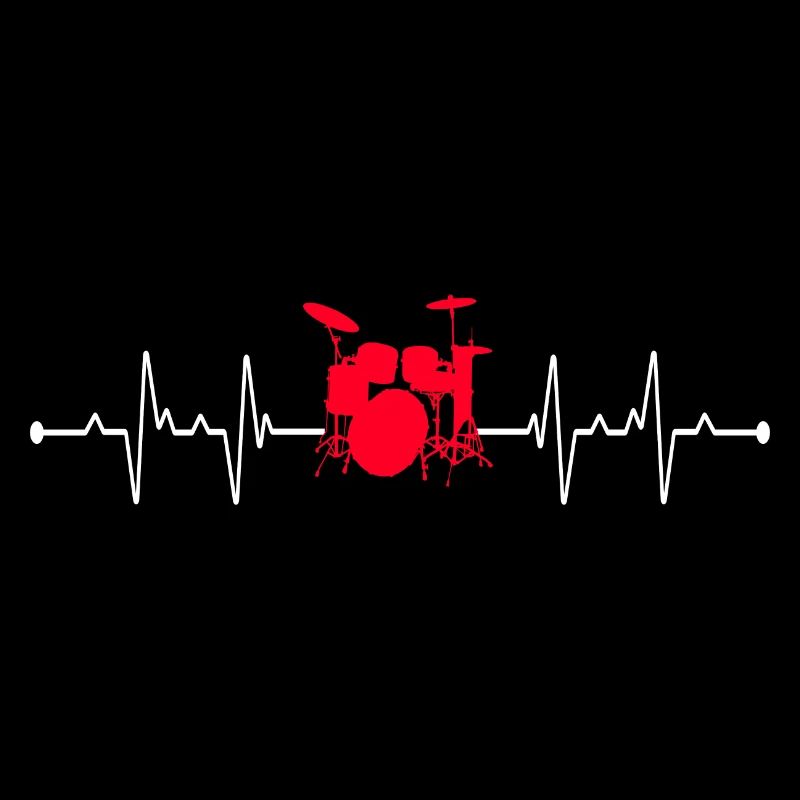 Heartbeat Drummer Drummer Gift