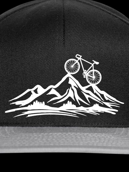 Bergbike Felslandschaft Silhouette