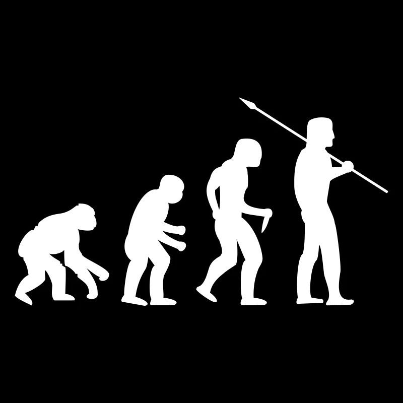 EVOLUTION Monkey to Human Vector