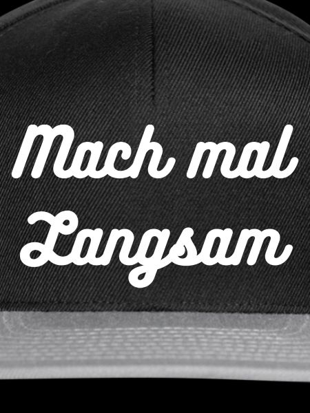 HN Mach Mal Langsam Handlettering
