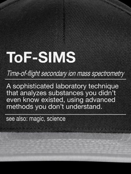 ToF-SIMS Ion Massenspektrometrie 