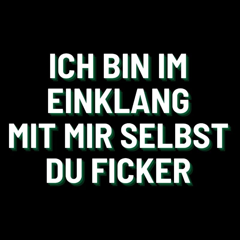 Ich bin im Einklang mit mir selbst.