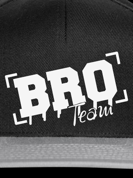 BRO Team Blockschrift Logo