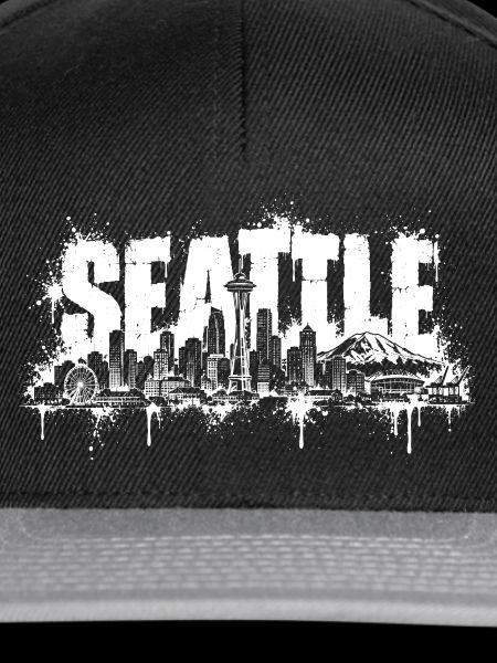 Seattle Graffiti Skyline