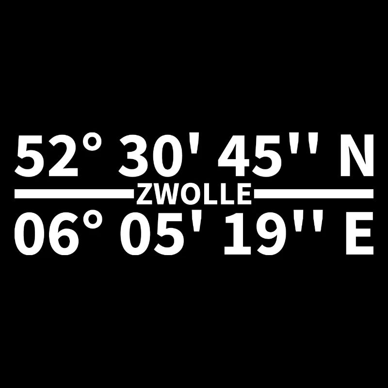 Zwolle coordinates