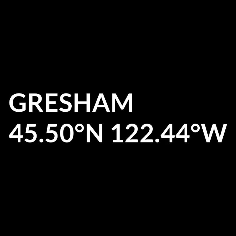 Gresham, Oregon, USA Coordinates