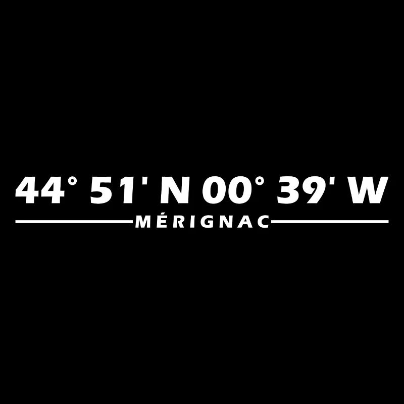 Mérignac coordinates