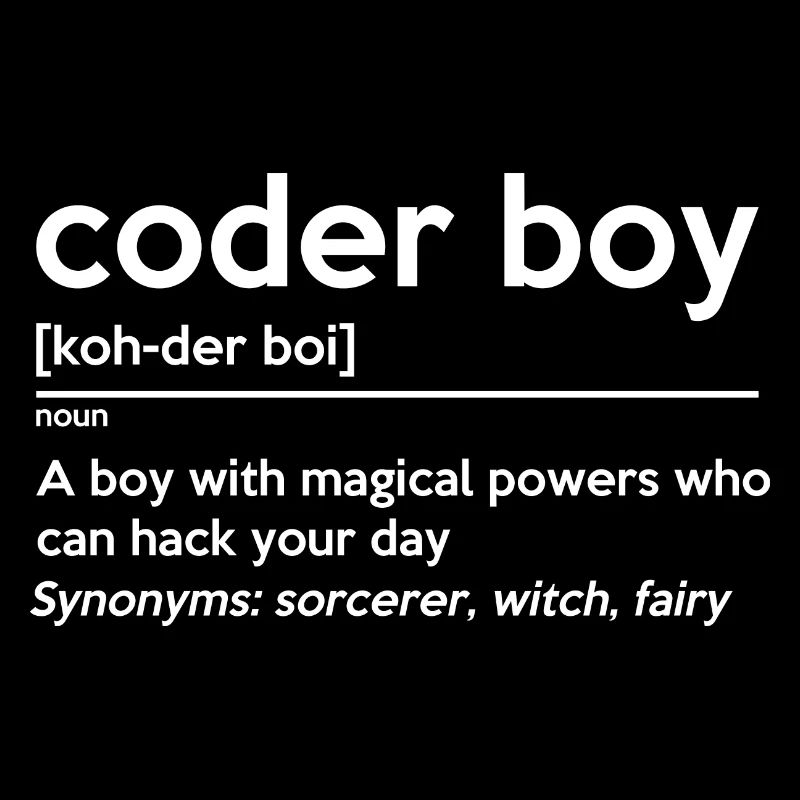 Coding Boy Definition Noun Software Developer Prog