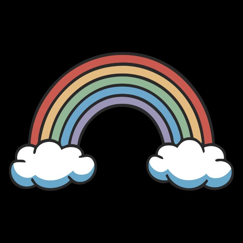 süßer Regenbogen