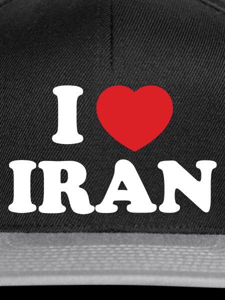 I Love Iran Heart Emblem
