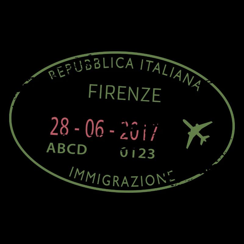 Firenze Passstempel