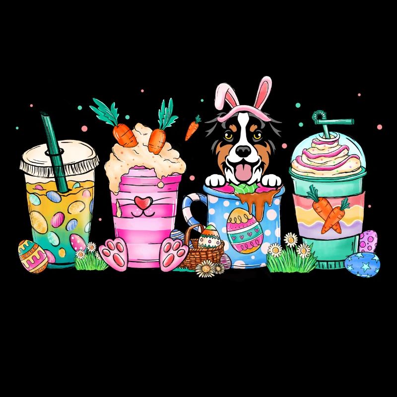 Dog coffee easter australiansheperd 4500x5400Austr