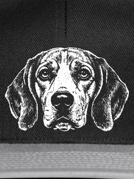 Ursprüngliches Design der Beagle-Hunderasse