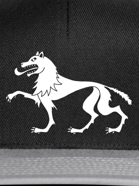 Mittelalterlicher Weißer Wolf