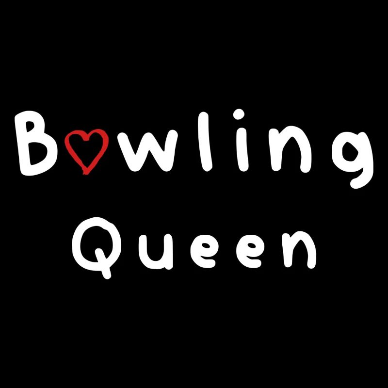 Bowling Queen Sport Freizeit Geschenk Idee Spruch