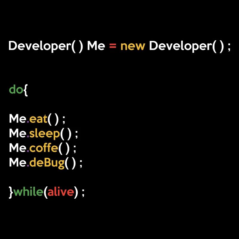 Eat Sleep Code Repeat Coder Programmer Software De