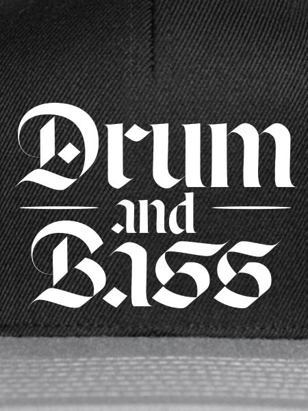 Drum and Bass Gothic-Logo-Design