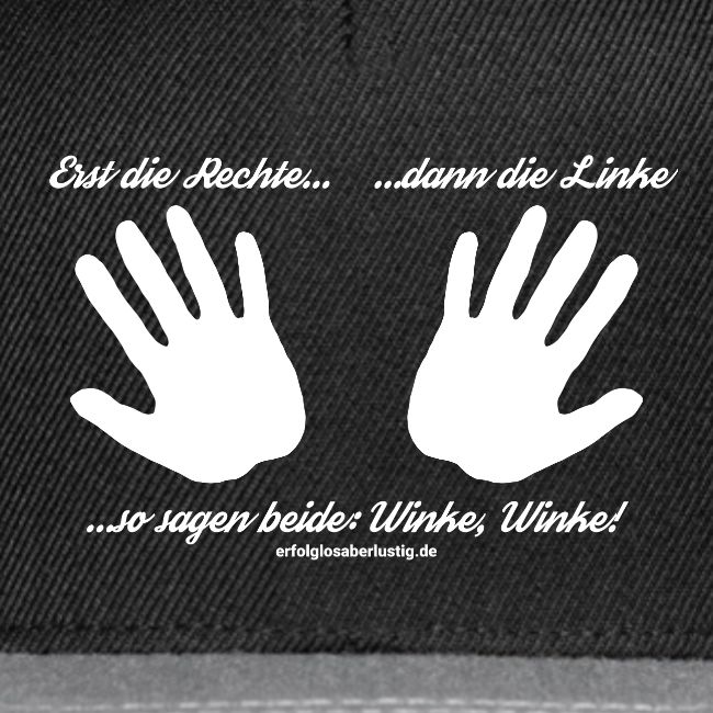 Erst die Rechte, dann die Linke...
