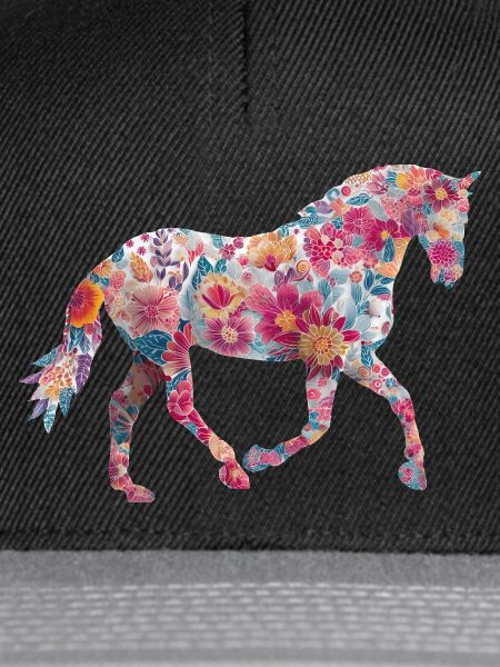 Pferd Blumen Muster
