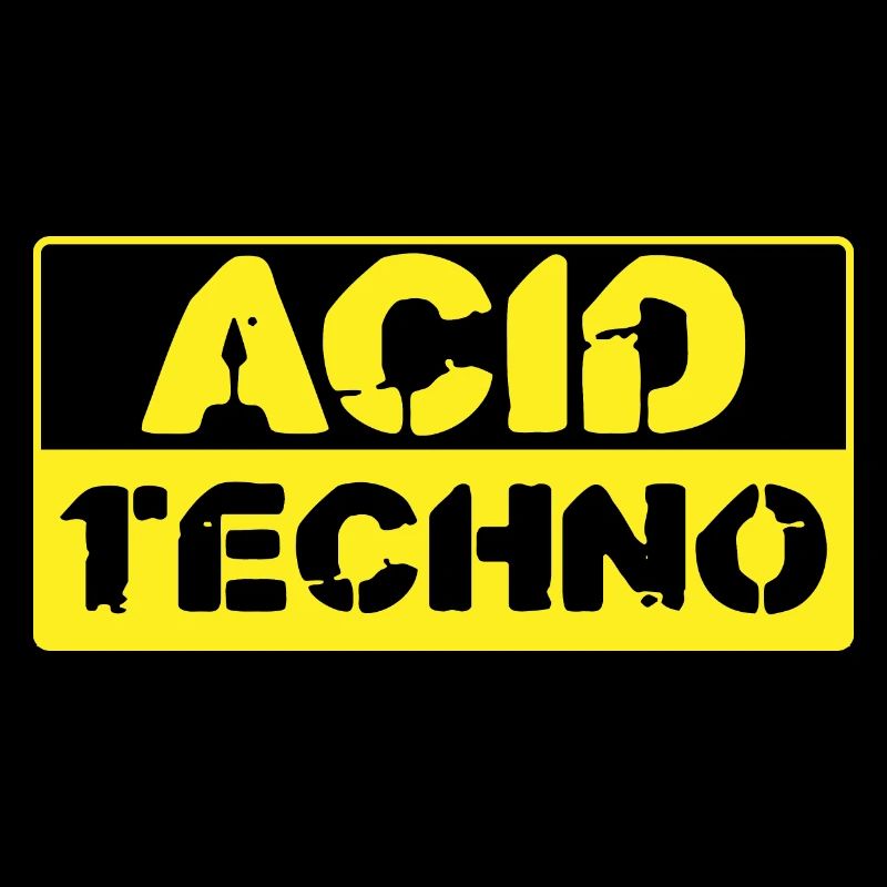 Acid Techno Stencil Yellow Remix