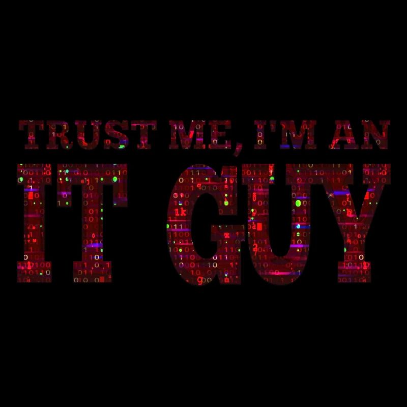 IT guy support geek computer computer geek technician