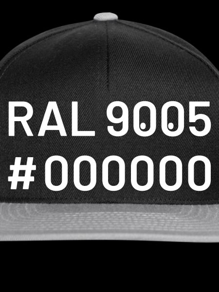 Schwarz Black RAL 9005 #000000