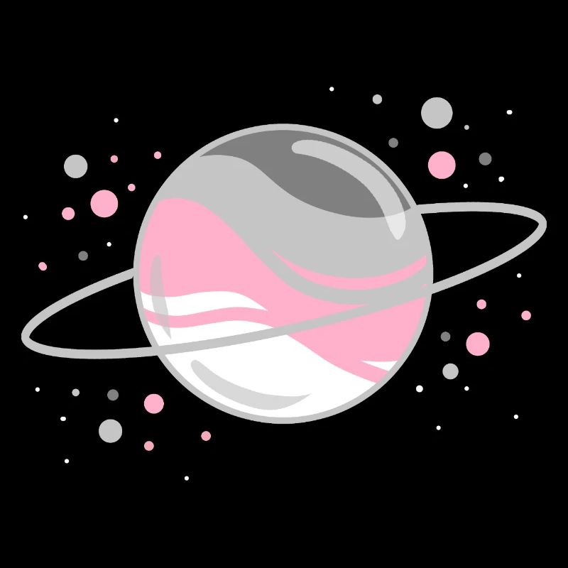 Demigirl Planète Spatiale Demigirl Pride