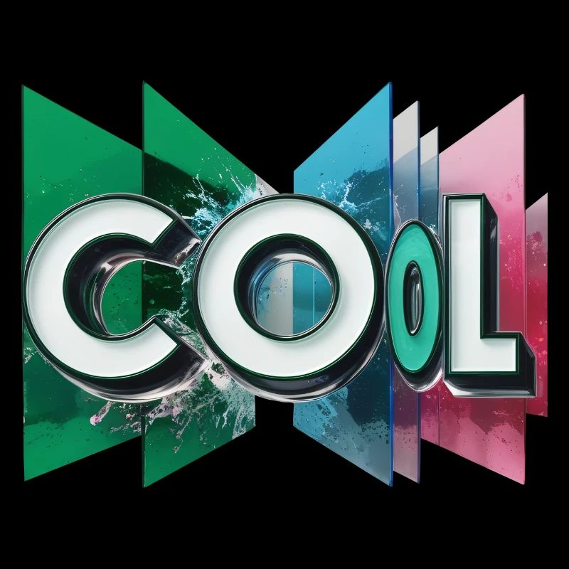 Cool - Wortdesign
