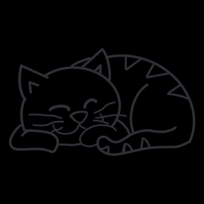Sleeping cat