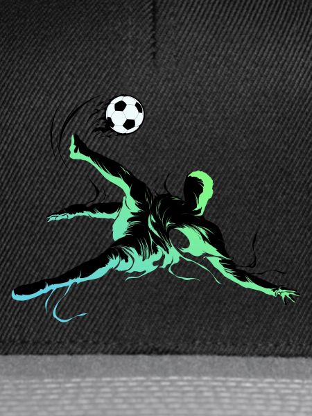 Fußball Fußballer Fallrückzieher Geschenk