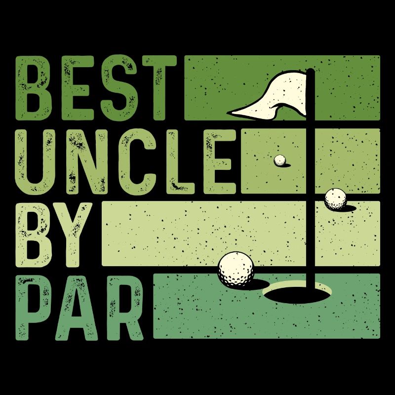 Best Uncle by Par - Funny Golf Lover Uncle