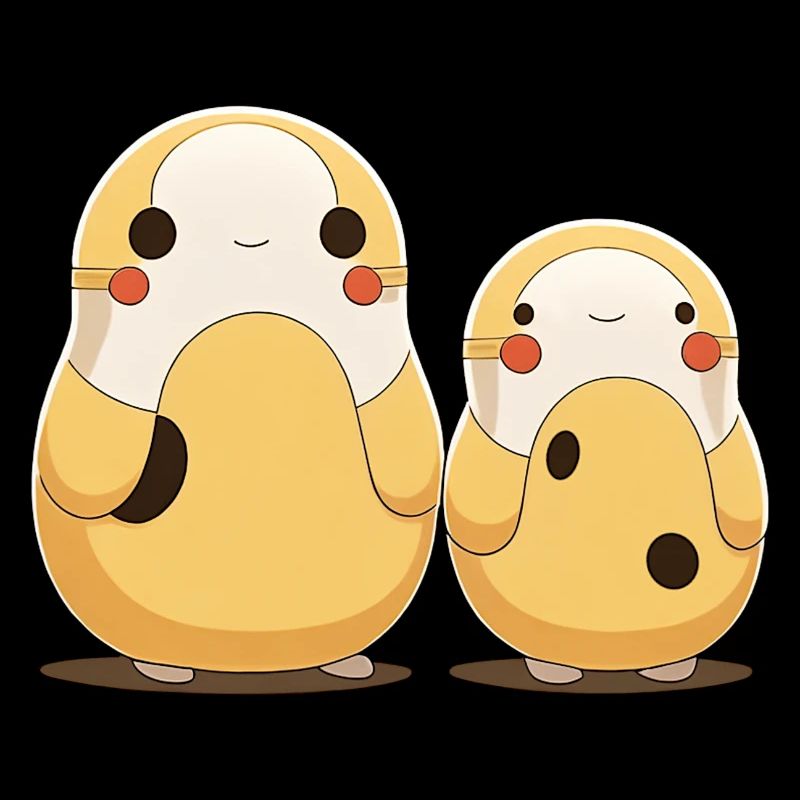 Two cute characters