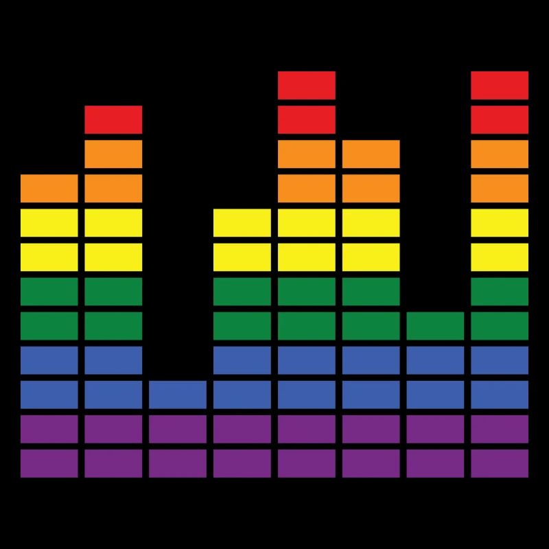 Pride Month Audio Visualizer
