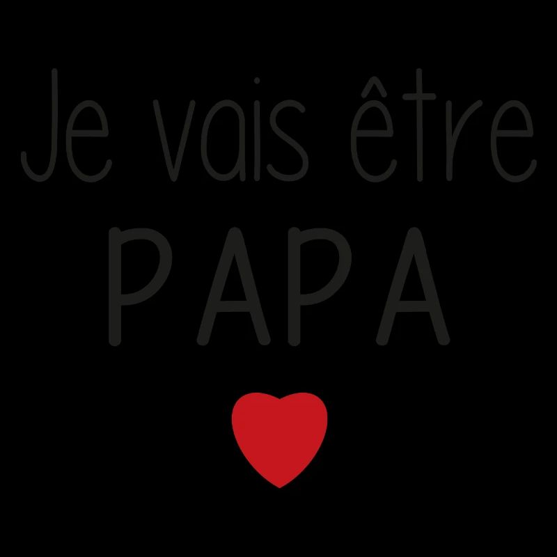 Ich werde ein Papa sein - Herz