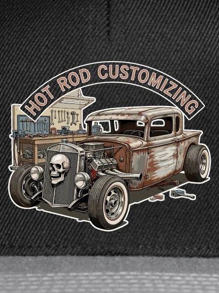 Rustic Hot Rod Customization Design