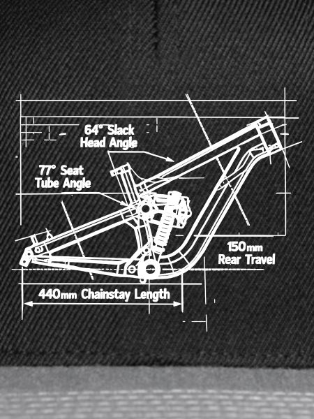 MTB Blueprint: Full-Suspension Rahmen Tech