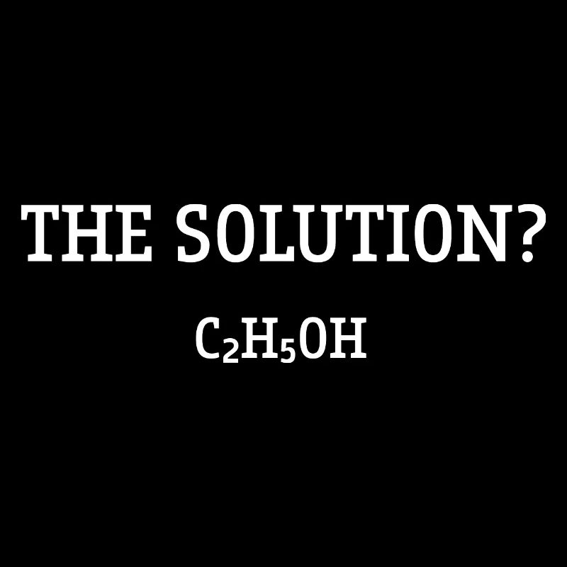 The solution C2H5OH