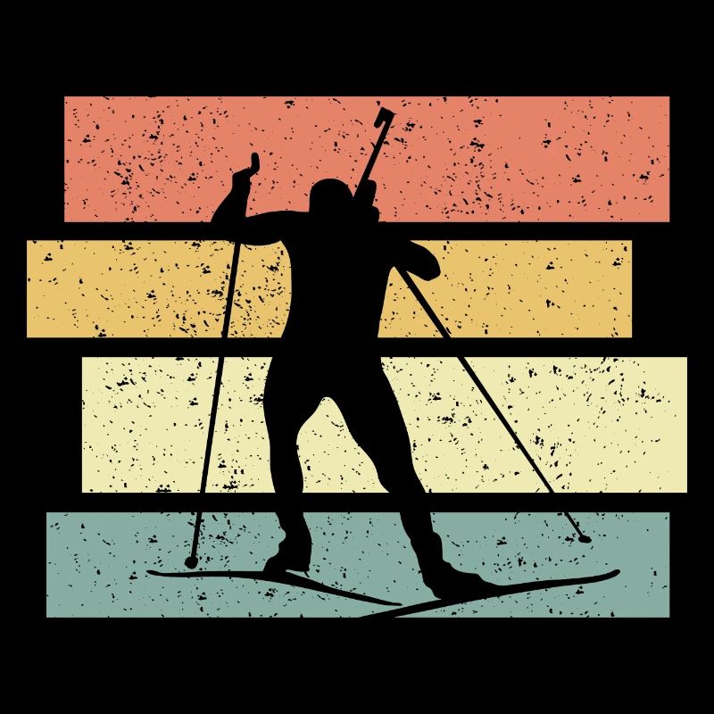 Skiskydning retro