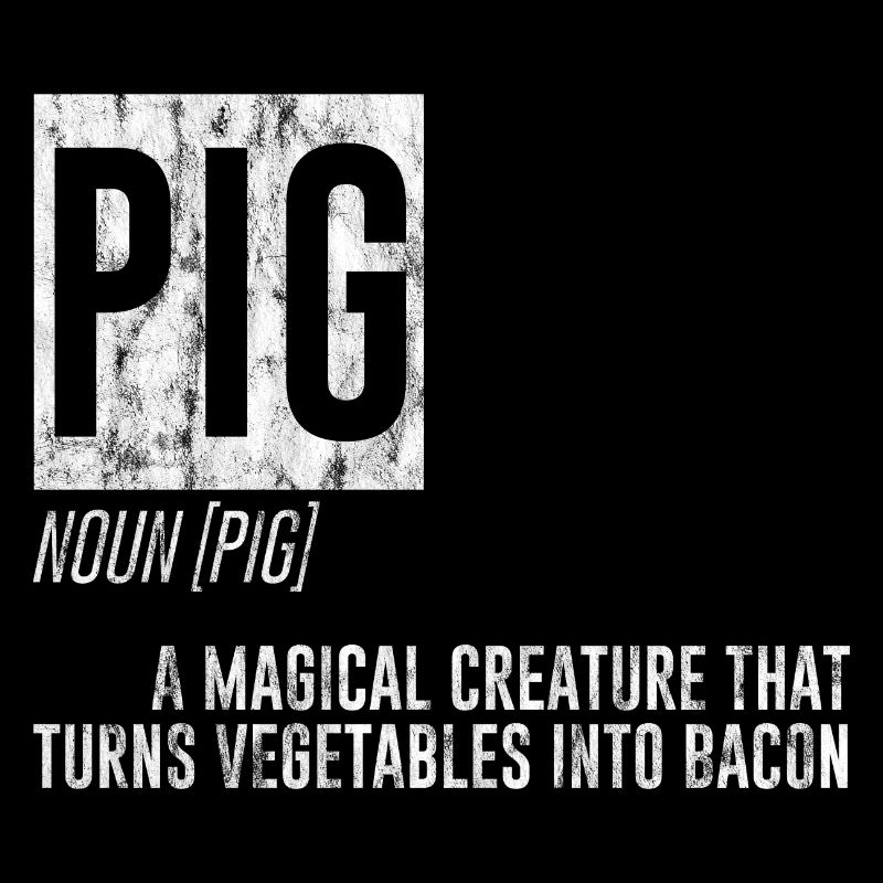 Pig, A Creature That Turns Vegetables Into Bacon 3