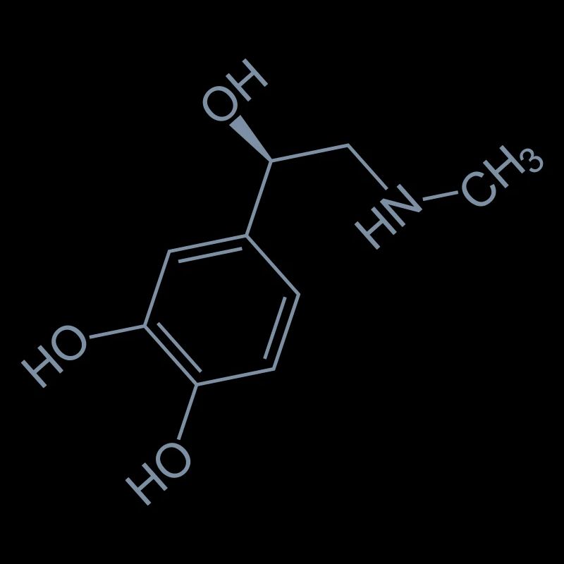 Adrenaline Structural Formula