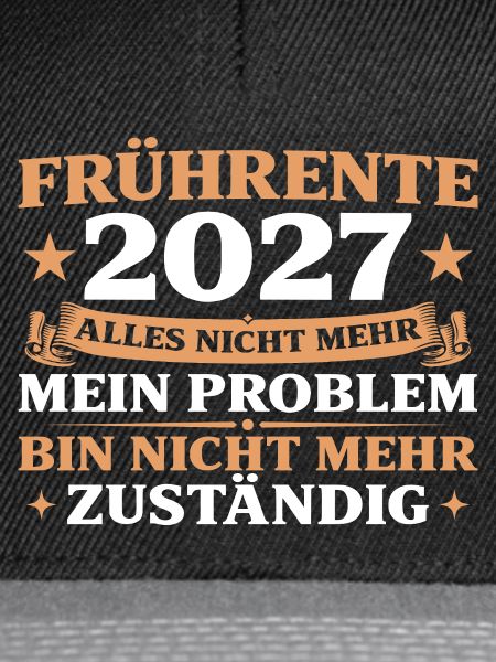 Frührente 2027 Lustiges Altersteilzeit Geschenk