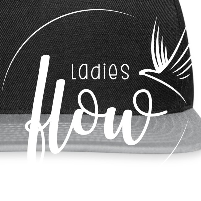 Ladies Flow LO Logo White