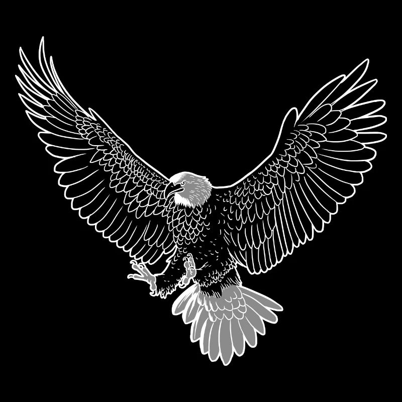 Eagle flying