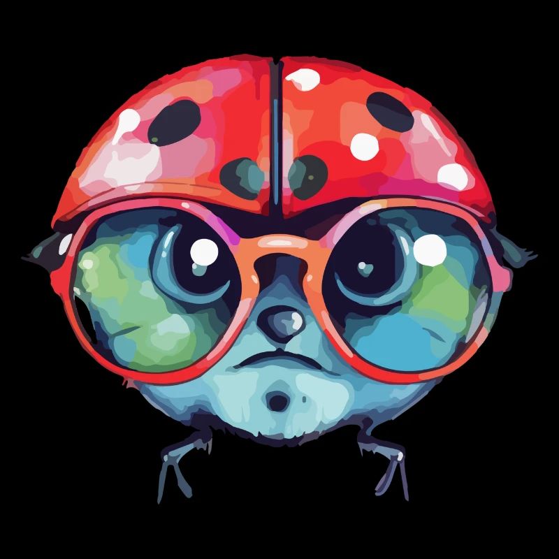 Iza bespectacled ladybug