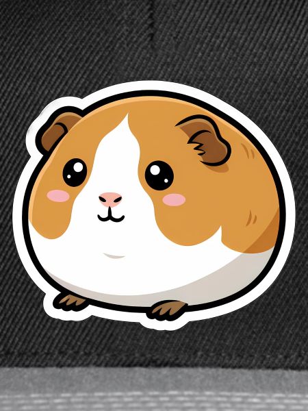 Meerschweinchen Kopf Sticker